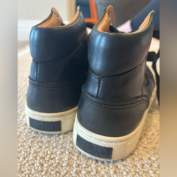 Jory Calfskin High Top Sneaker Ralph Lauren - Picture 4 of 8